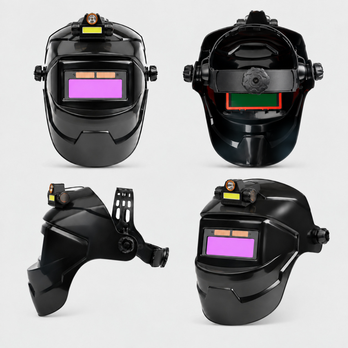 Welding Helmet Auto Darkening and Lightweight with Built In Light