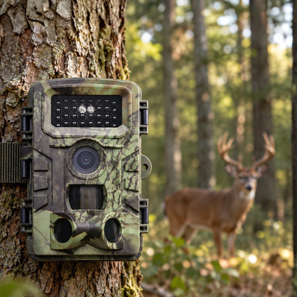 Trail Camera 58MP with No Glow Night Vision and Motion Trigger