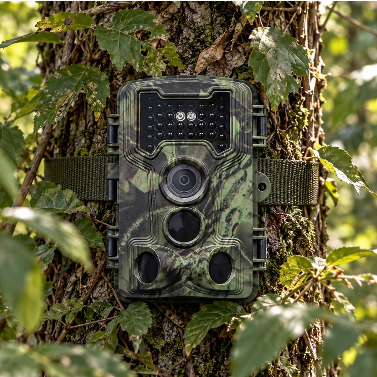 Trail Camera 58MP with No Glow Night Vision and Motion Trigger